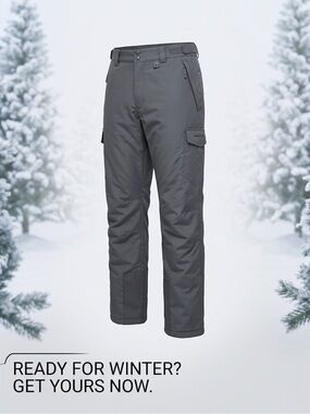 Arctix Men's Dark Gray Winter Cargo Pants